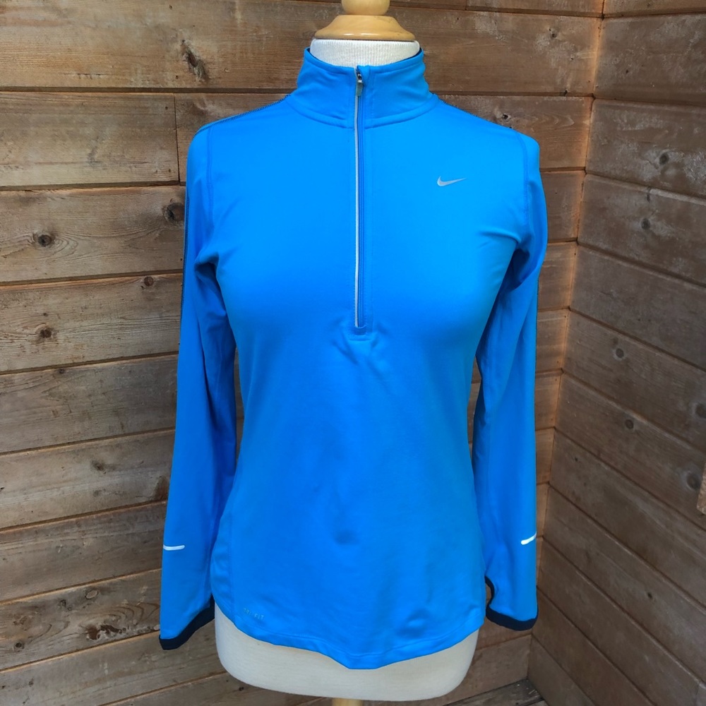 Nike Running Dri-Fit Half Zip Long Sleeve - S